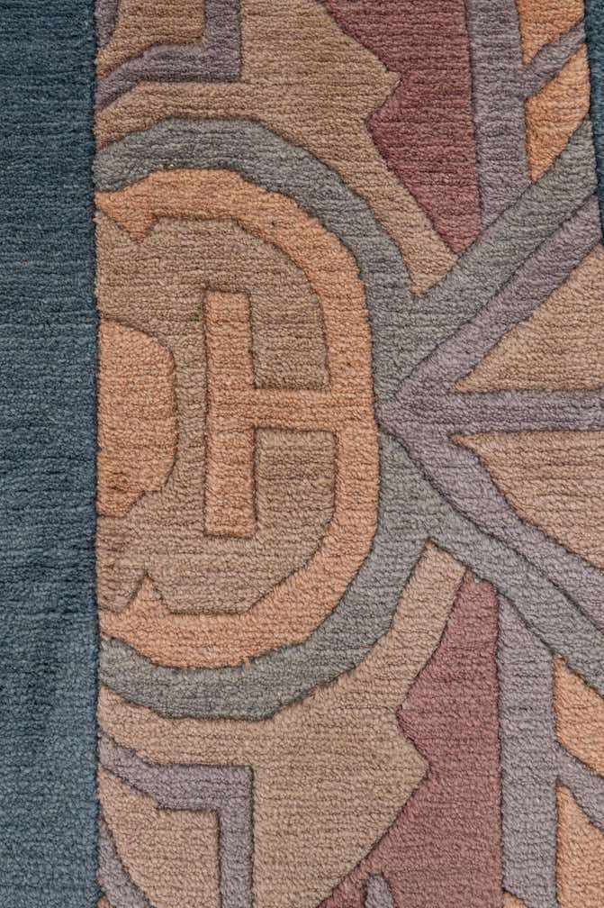 8' 5 x 11' 3 Hand Knotted Nepal Wool Rug
