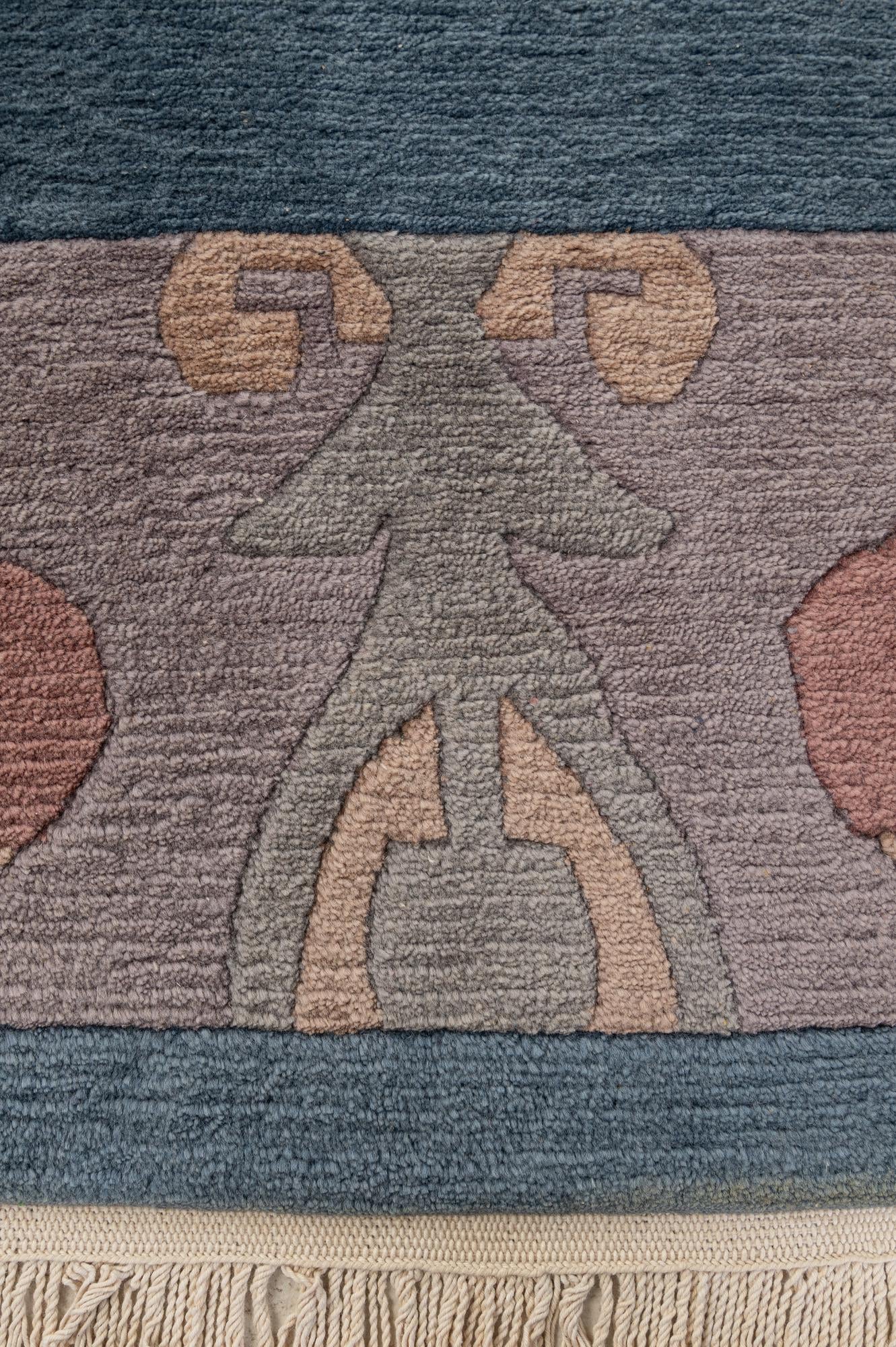 8' 5 x 11' 3 Hand Knotted Nepal Wool Rug
