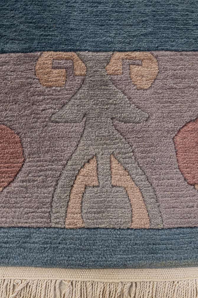 8' 5 x 11' 3 Hand Knotted Nepal Wool Rug