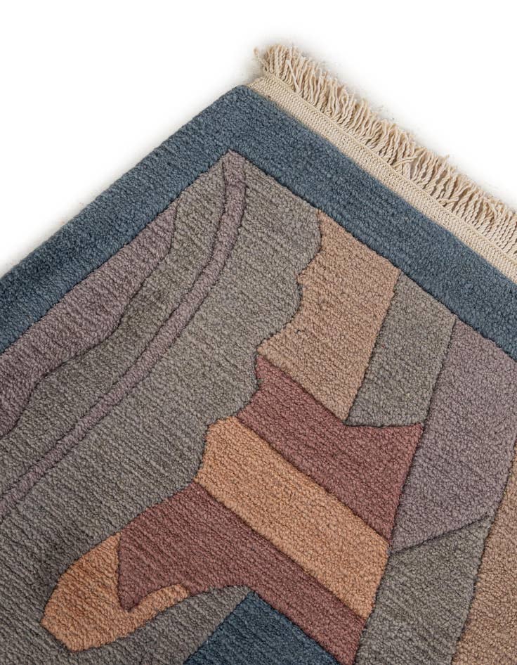 Detail image of 8' 5 x 11' 3  Hand Knotted Nepal Wool Rug