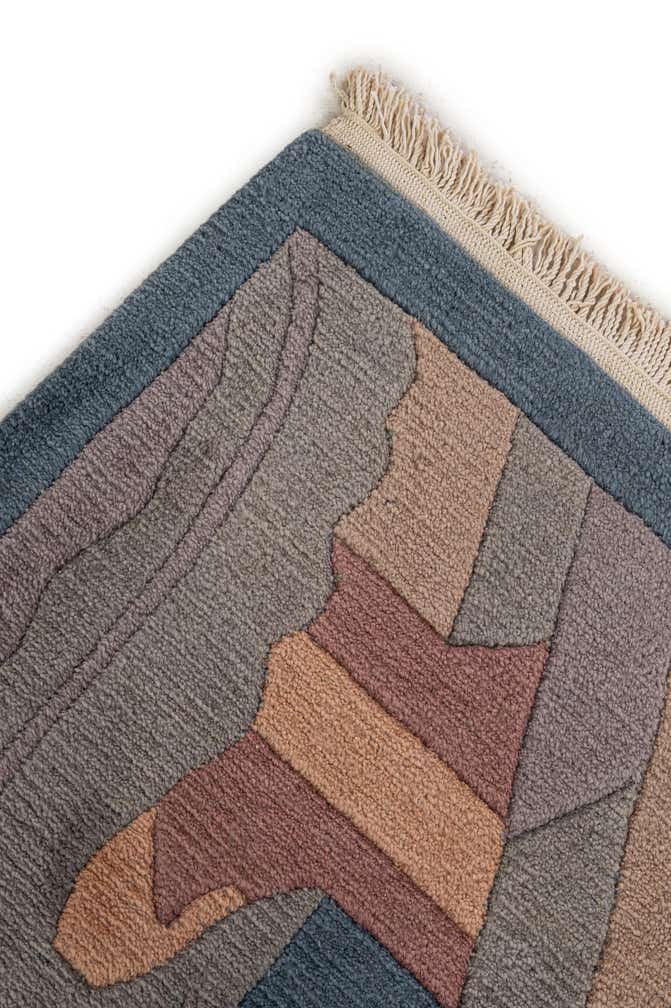 8' 5 x 11' 3 Hand Knotted Nepal Wool Rug