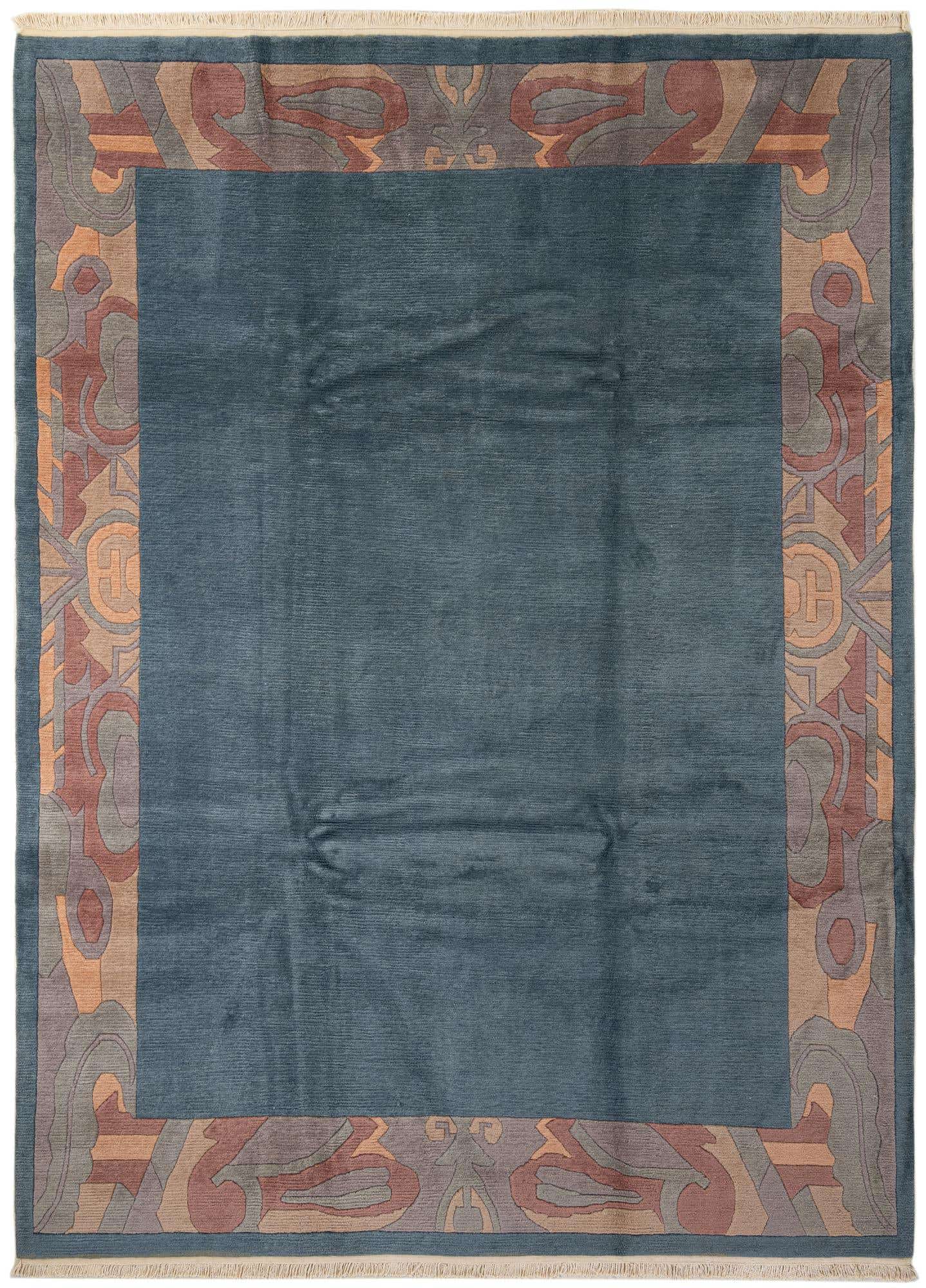 8' 5 x 11' 3 Hand Knotted Nepal Wool Rug