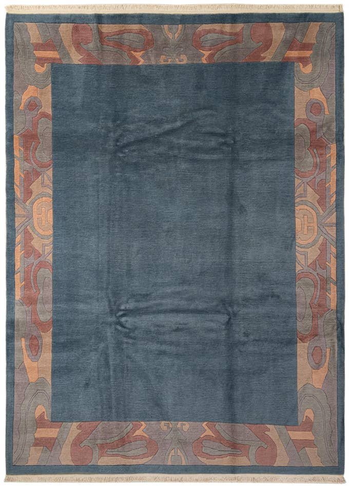 Detail image of 8' 5 x 11' 3 Hand Knotted Nepal Wool Rug