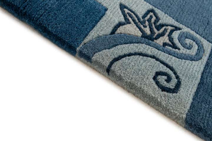 4' 6 x 6' 7 Hand Knotted Nepal Wool Rug