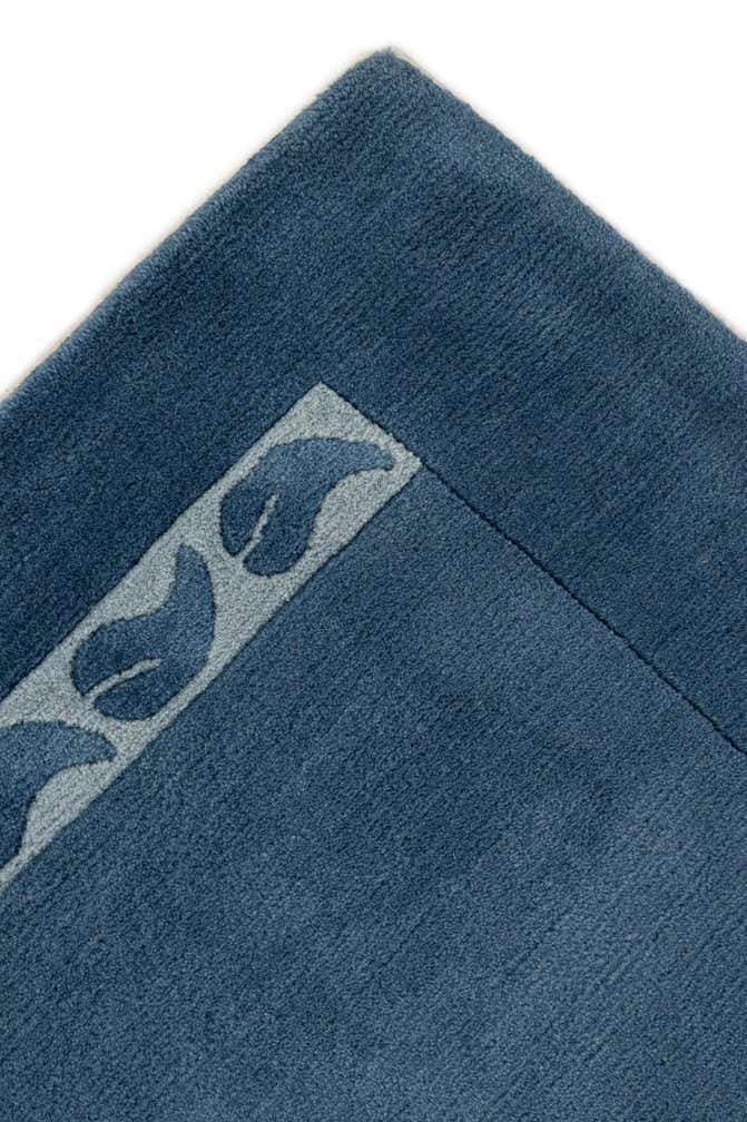 4' 6 x 6' 7 Hand Knotted Nepal Wool Rug