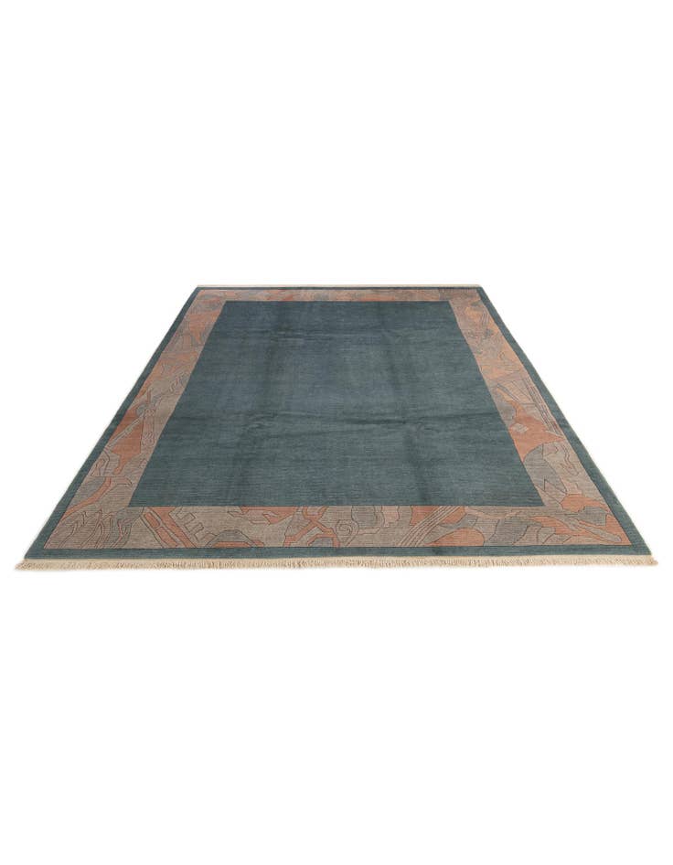 Detail image of 8' 1 x 11' 5  Hand Knotted Nepal Wool Rug