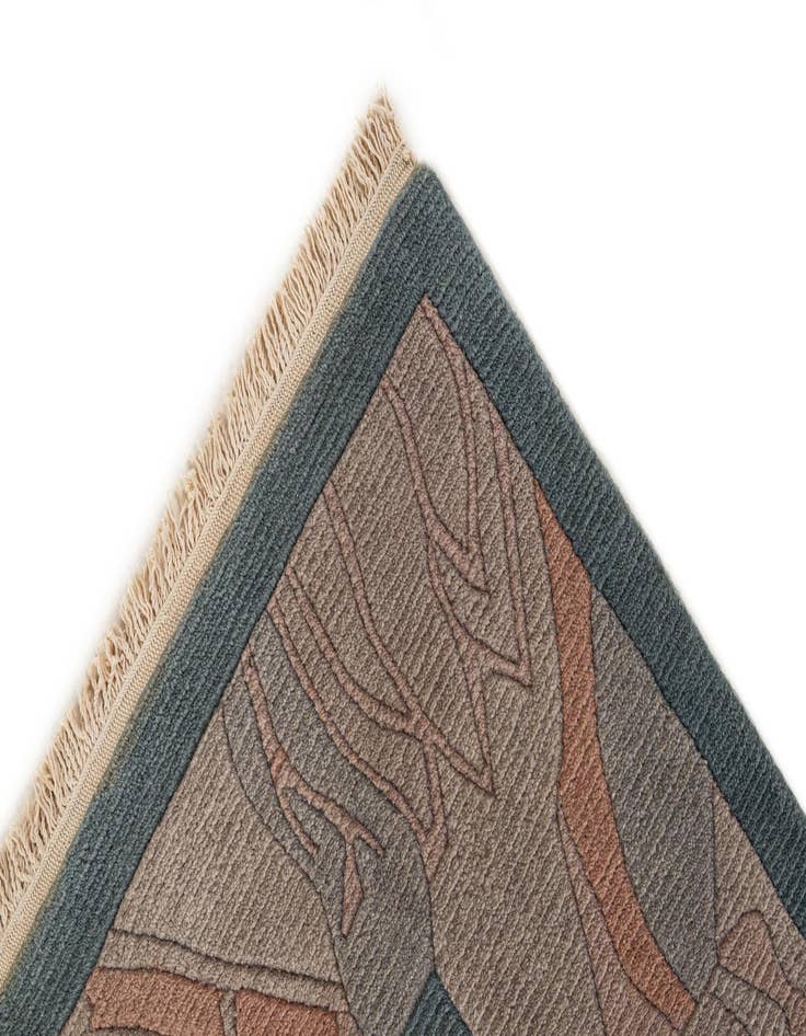 Detail image of 8' 1 x 11' 5  Hand Knotted Nepal Wool Rug