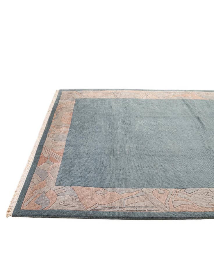 Detail image of 8' 1 x 11' 5  Hand Knotted Nepal Wool Rug