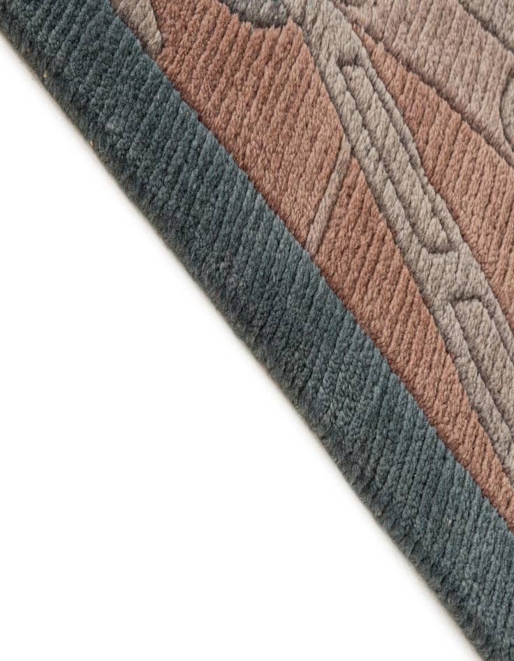 Detail image of 8' 1 x 11' 5  Hand Knotted Nepal Wool Rug