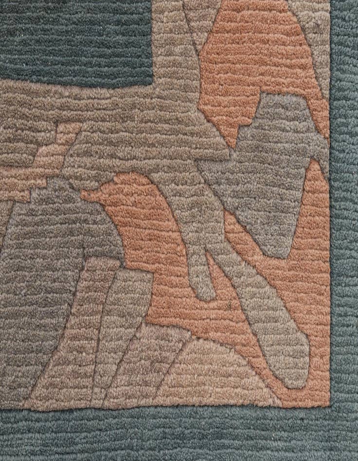 Detail image of 8' 1 x 11' 5  Hand Knotted Nepal Wool Rug