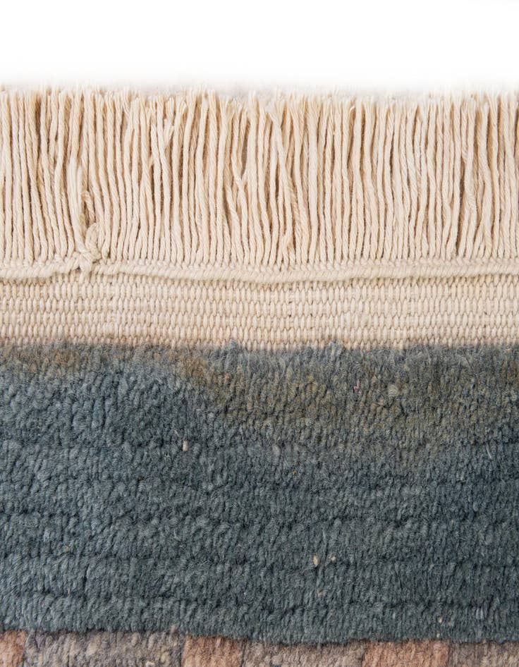 Detail image of 8' 1 x 11' 5  Hand Knotted Nepal Wool Rug