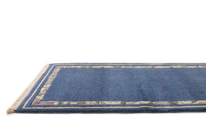 2' 5 x 4' 6 Hand Knotted Nepal Wool Rug