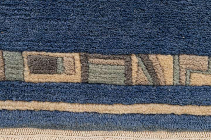 2' 5 x 4' 6 Hand Knotted Nepal Wool Rug