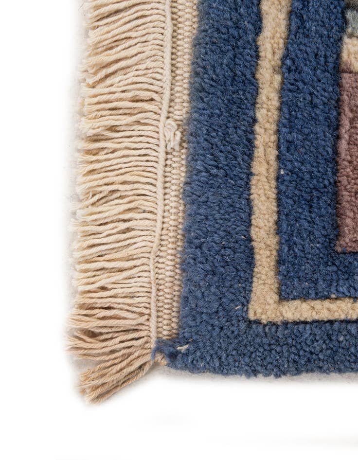 Detail image of 2' 5 x 4' 6  Hand Knotted Nepal Wool Rug