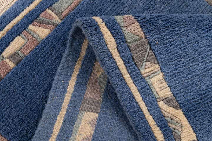 2' 5 x 4' 6 Hand Knotted Nepal Wool Rug