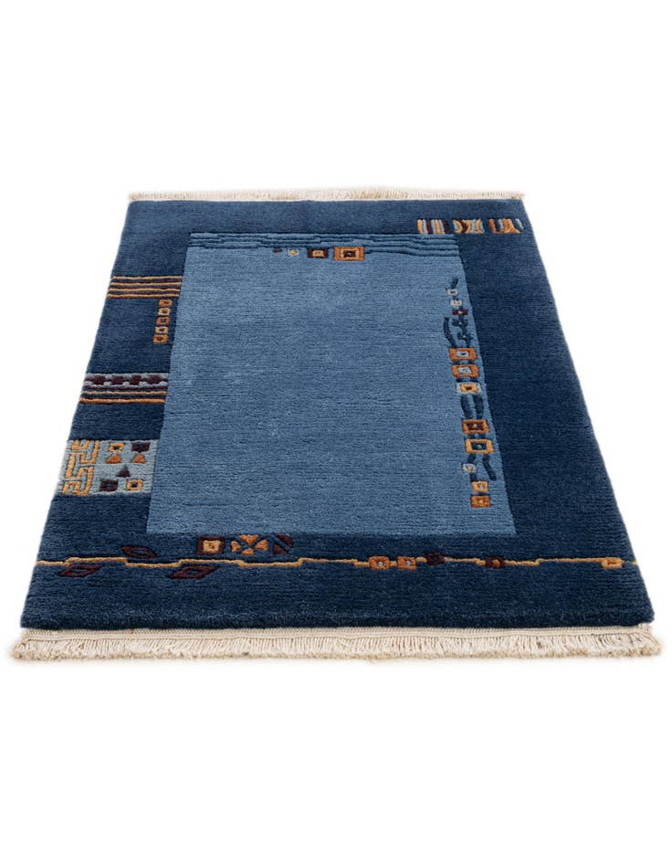 Detail image of 2' 1 x 3' 1  Hand Knotted Nepal Wool Rug