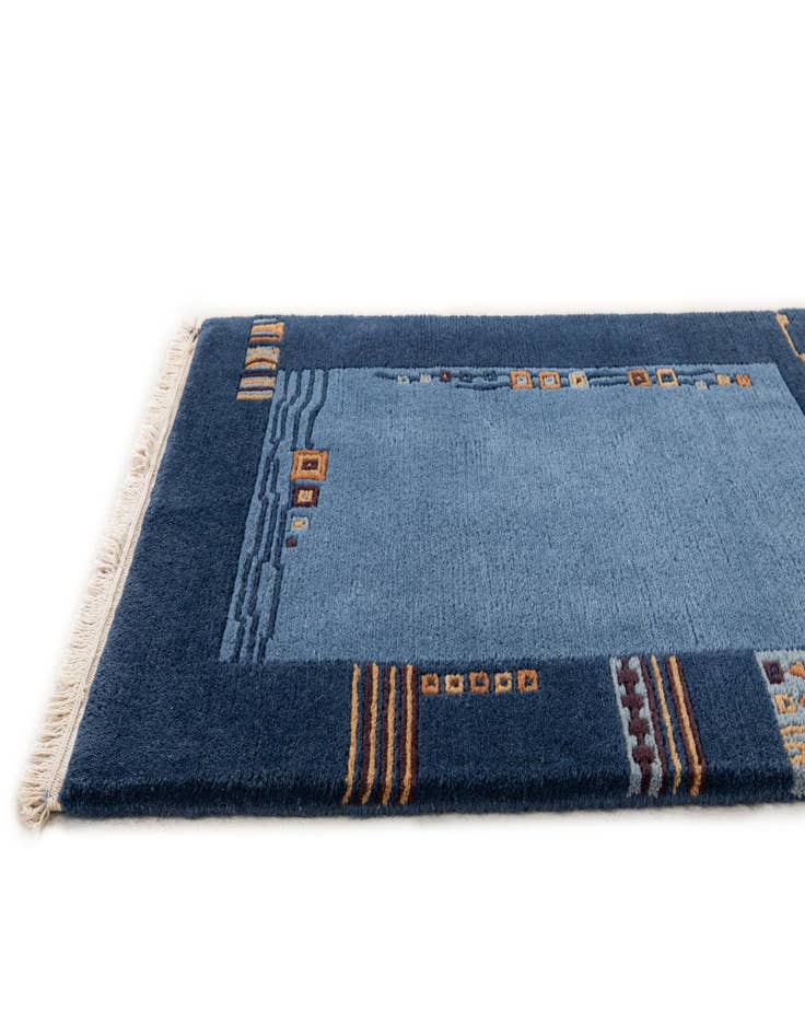 Detail image of 2' 1 x 3' 1  Hand Knotted Nepal Wool Rug