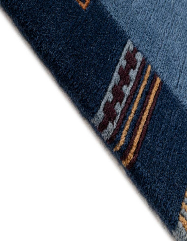 Detail image of 2' 1 x 3' 1  Hand Knotted Nepal Wool Rug