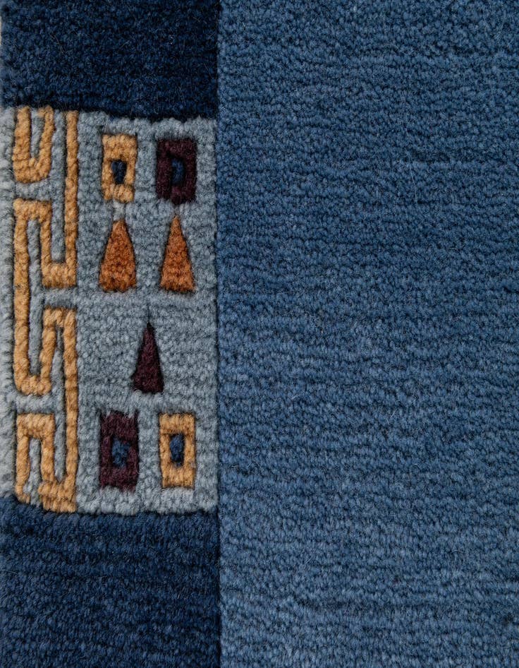 Detail image of 2' 1 x 3' 1  Hand Knotted Nepal Wool Rug