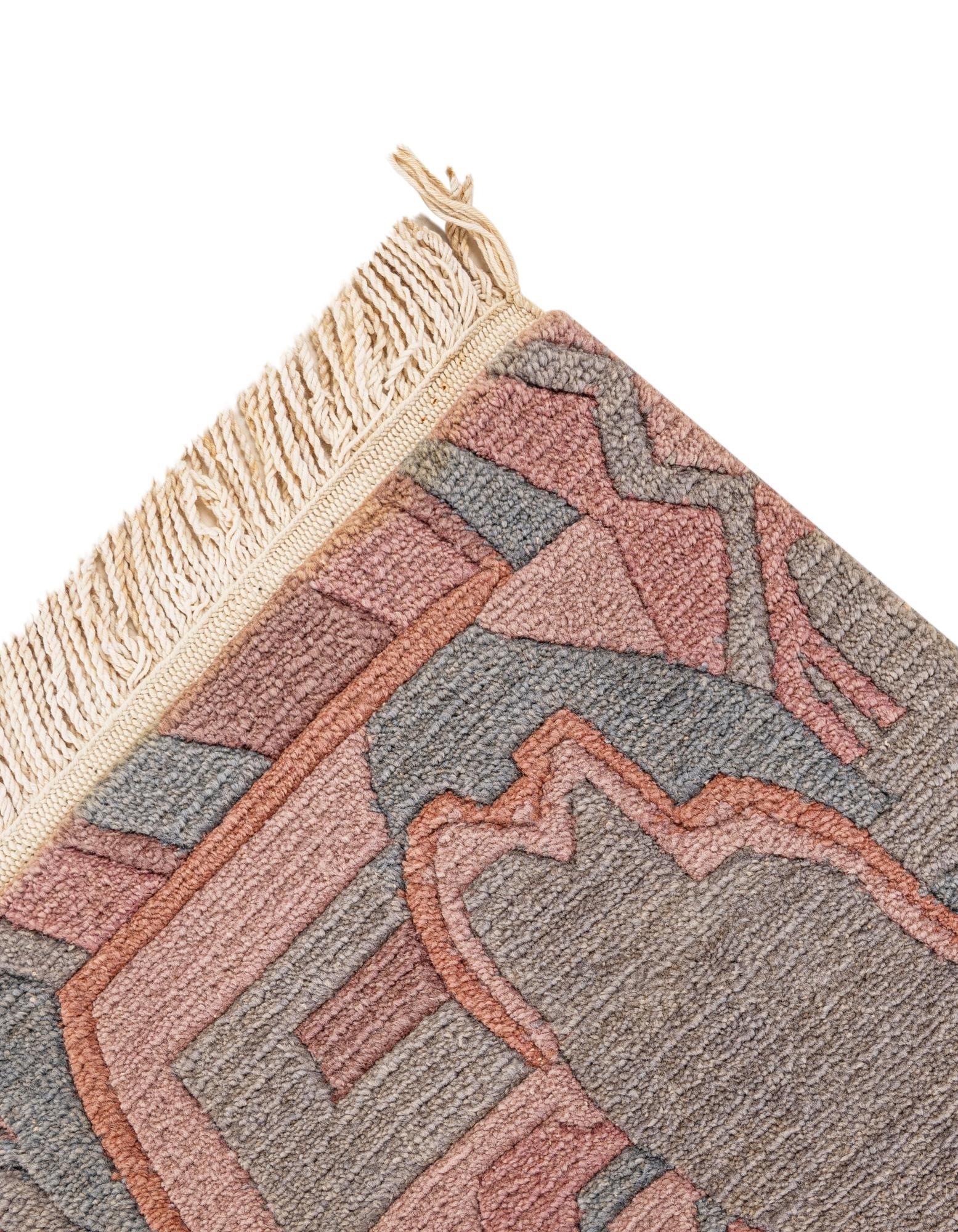 8' 5 x 11' 3 Hand Knotted Nepal Wool Rug