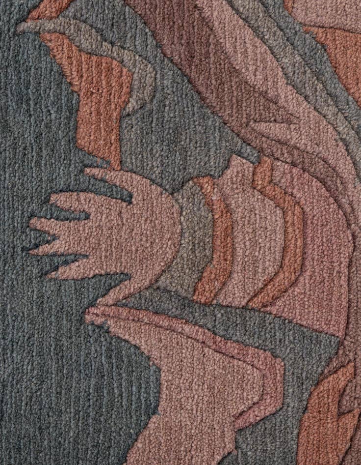 Detail image of 8' 5 x 11' 3  Hand Knotted Nepal Wool Rug