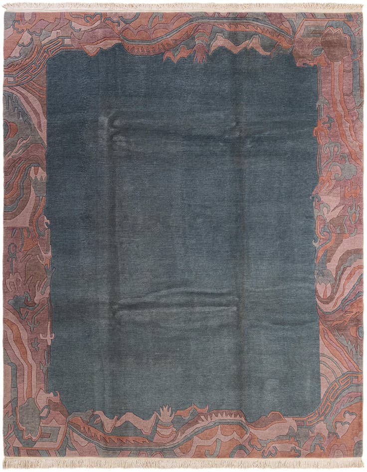 Detail image of 8' 5 x 11' 3 Hand Knotted Nepal Wool Rug