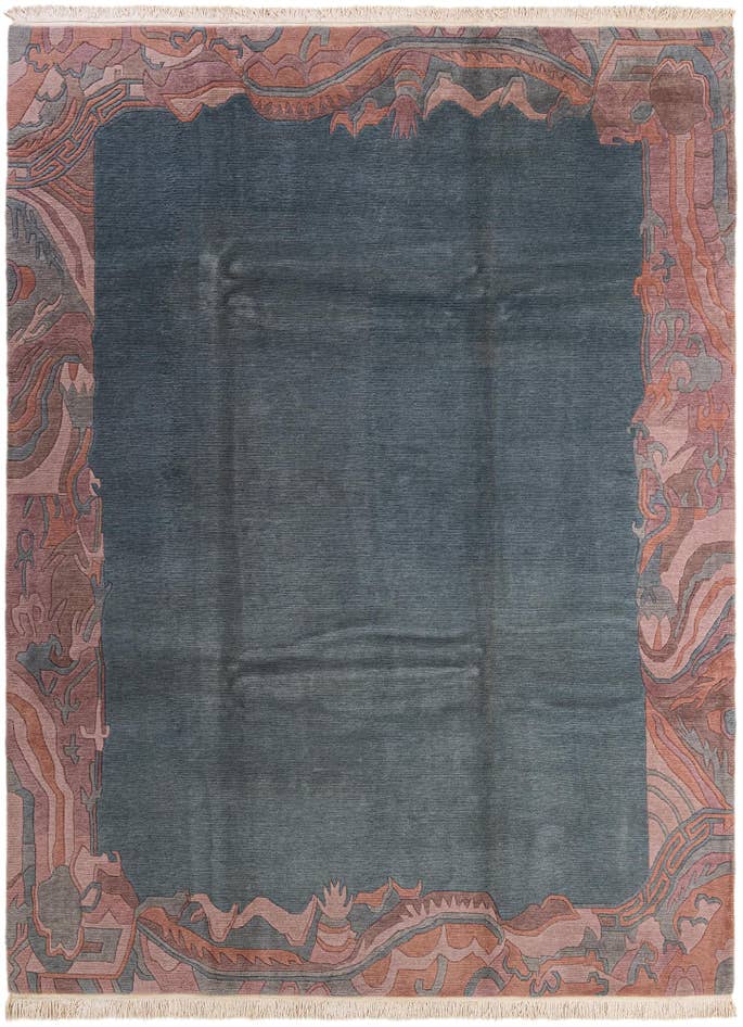 Detail image of 8' 5 x 11' 3 Hand Knotted Nepal Wool Rug