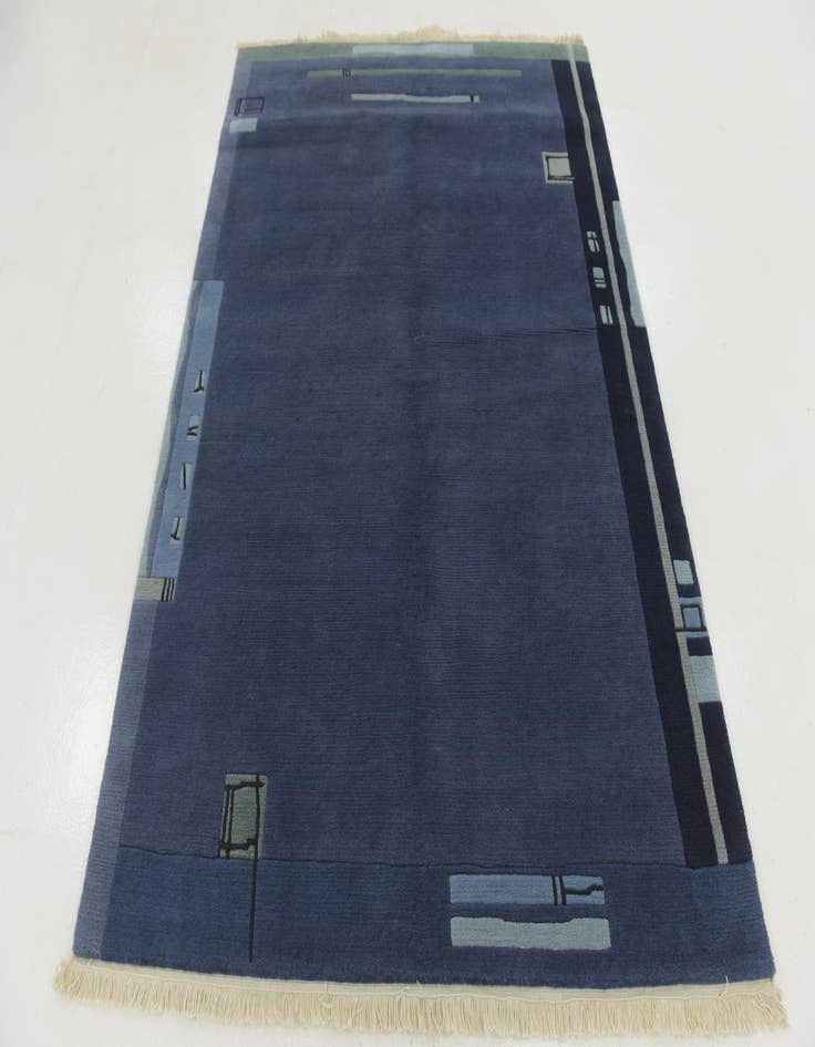 Detail image of 5' x 6' 8 Hand Knotted Nepal Wool Rug