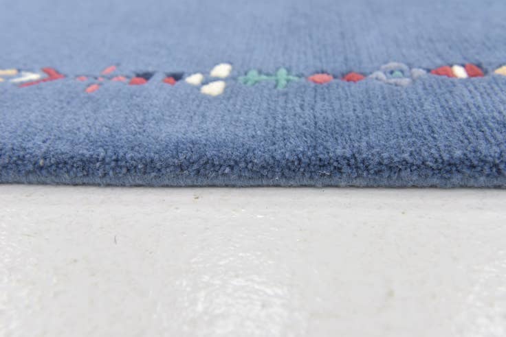 Detail image of 2' 6 x 4' 7 Hand Knotted Nepal Wool Rug