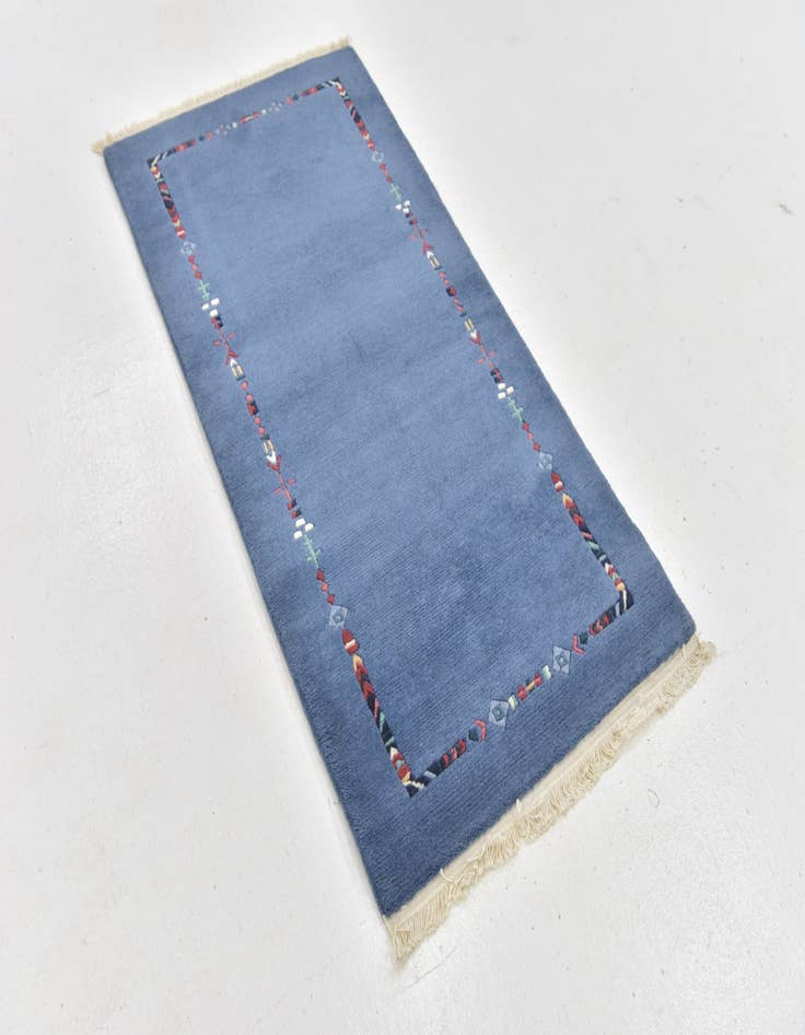 Detail image of 2' 5 x 4' 7 Hand Knotted Nepal Wool Rug