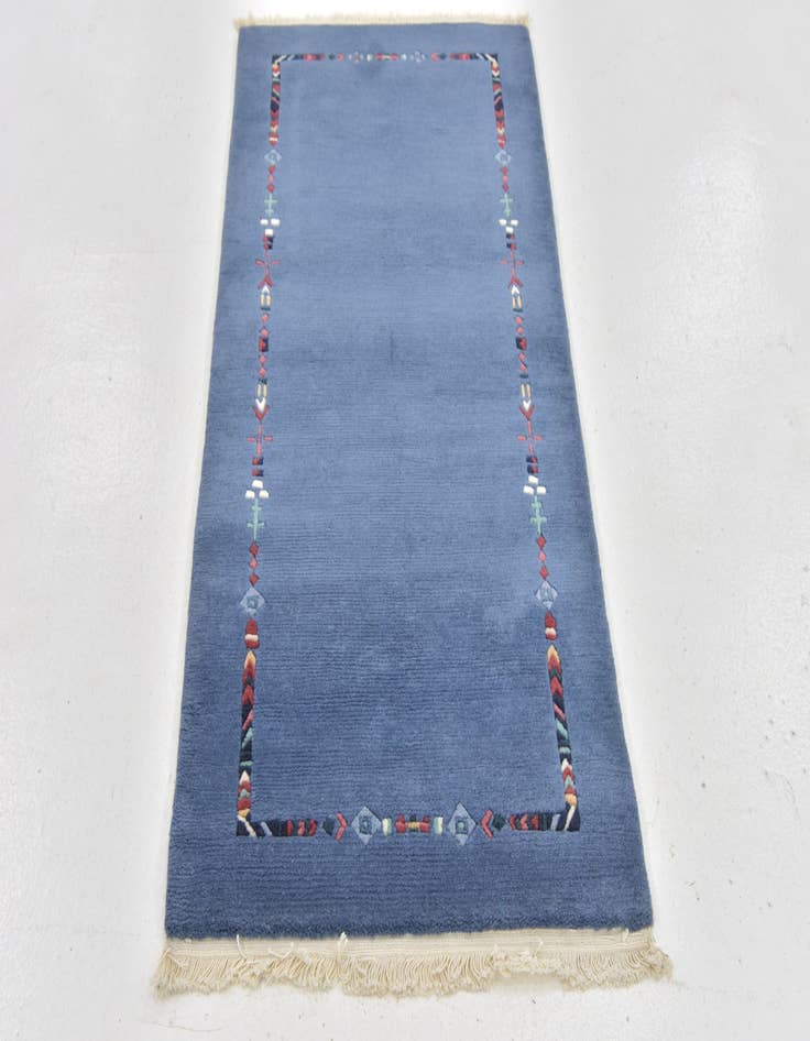 Detail image of 2' 5 x 4' 7 Hand Knotted Nepal Wool Rug