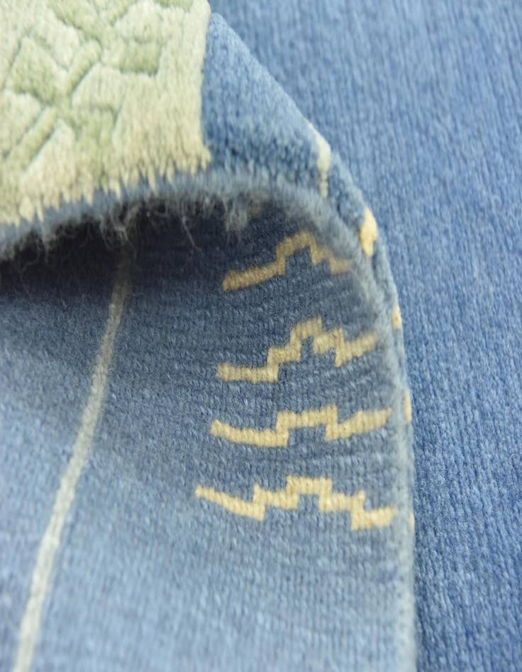 Detail image of 5' 1 x 5' 9 Hand Knotted Nepal Wool Rug