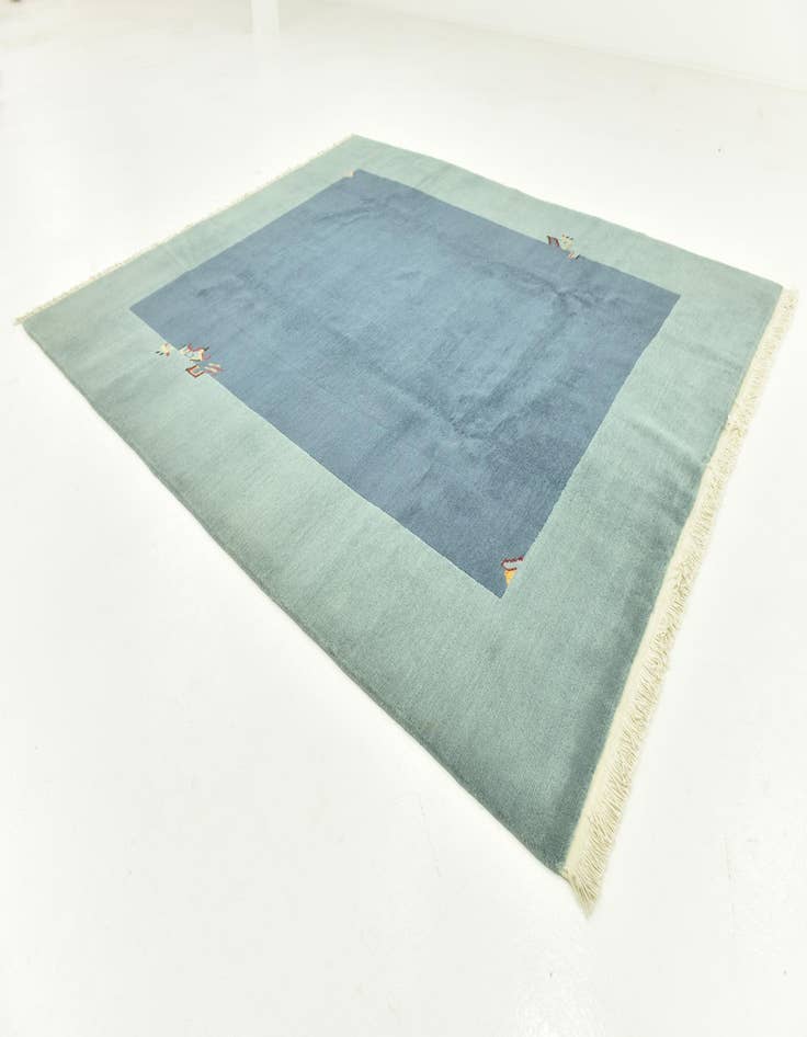 Detail image of 7' 7 x 9' Hand Knotted Nepal Rug