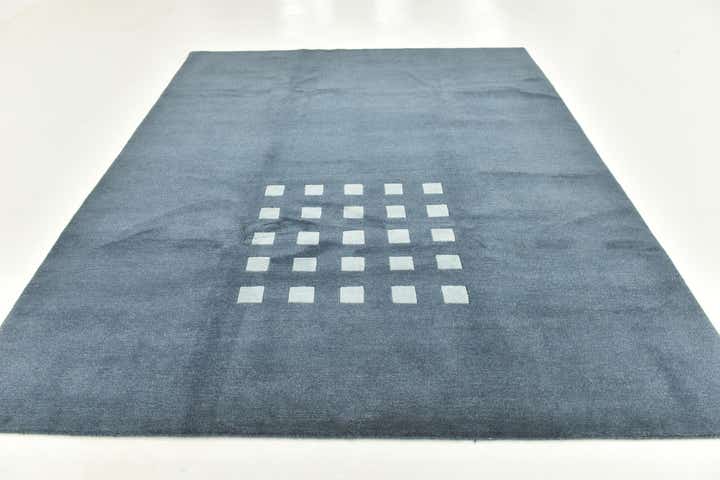 7' 6 x 9' 1 Hand Knotted Nepal Wool Rug