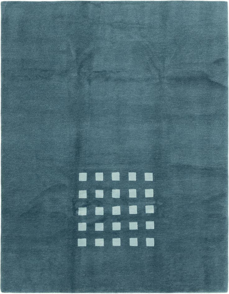 Detail image of 7' 6 x 9' 1 Hand Knotted Nepal Wool Rug