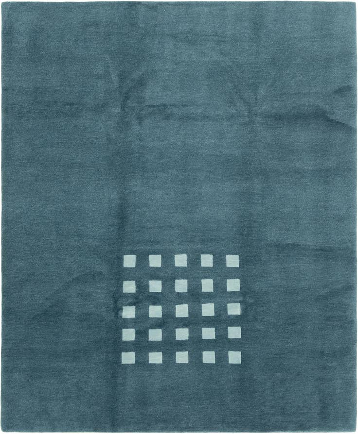 Detail image of 7' 6 x 9' 1 Hand Knotted Nepal Wool Rug