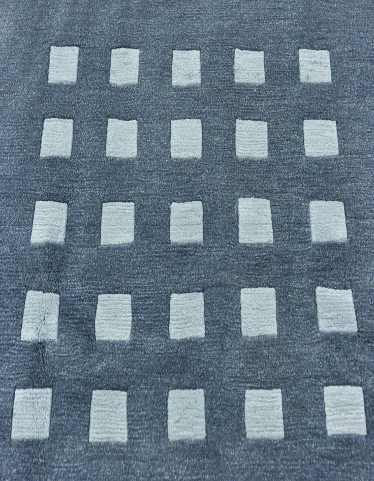 Detail image of 6' 7 x 9' 7  Hand Knotted Nepal Wool Rug