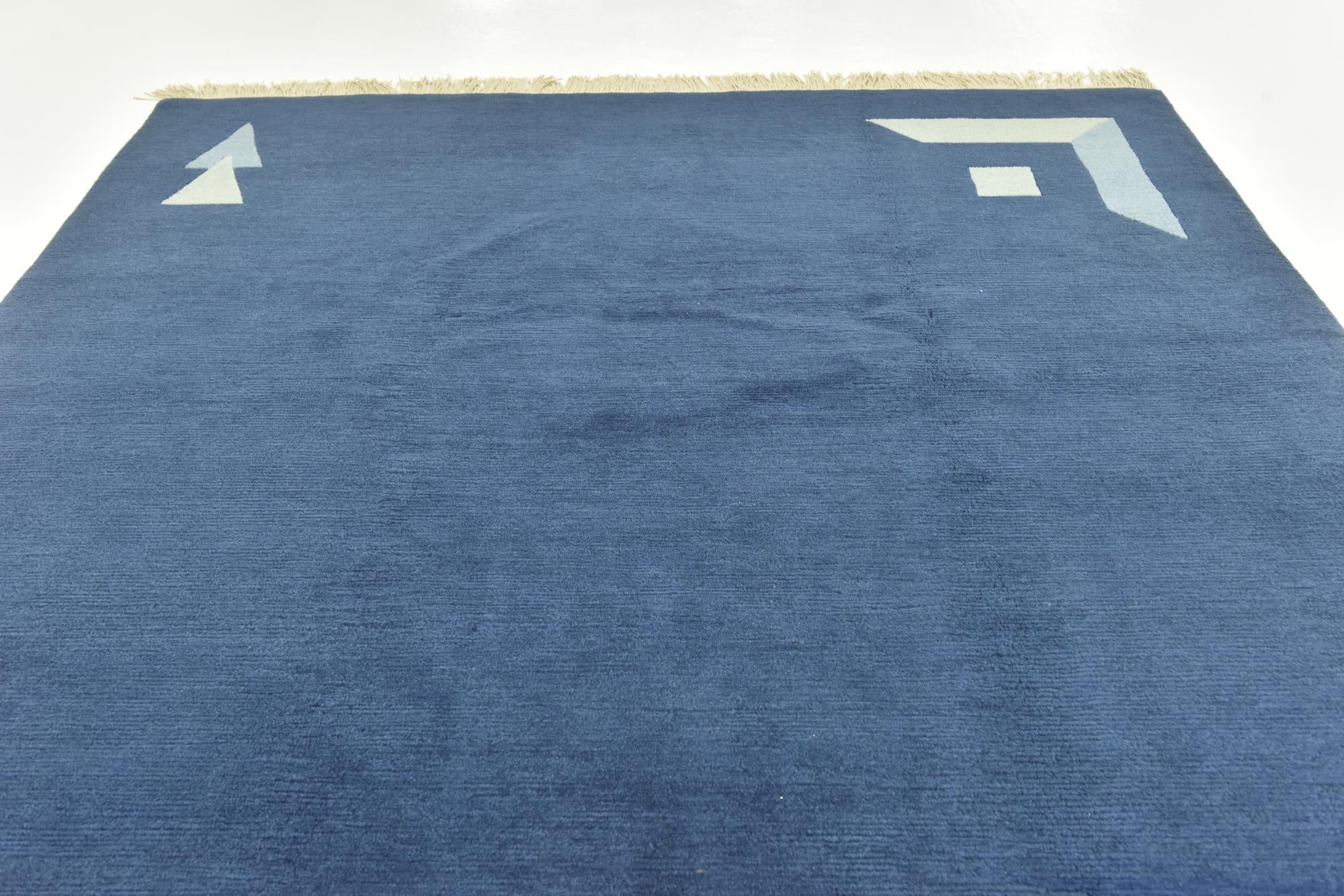 6' 7 x 10' Hand Knotted Nepal Wool Rug