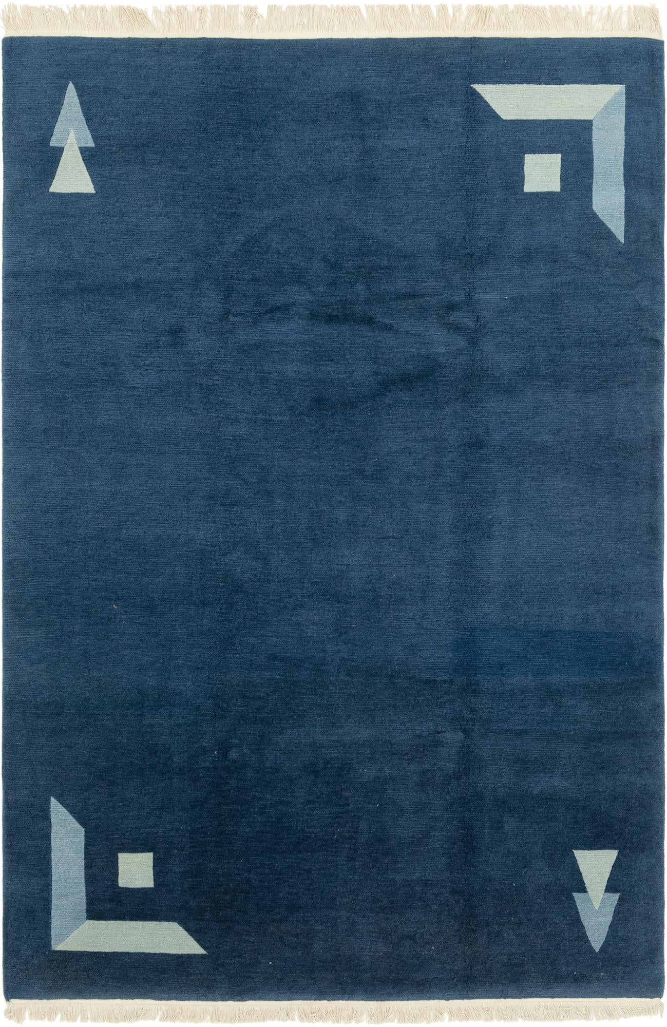 6' 7 x 10' Hand Knotted Nepal Wool Rug
