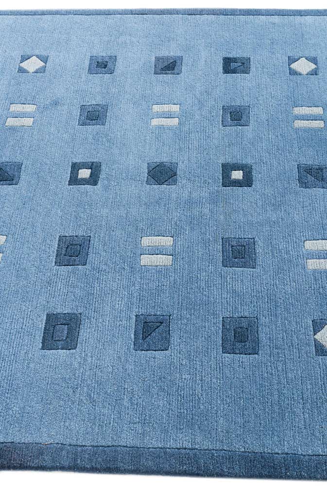 4' 8 x 6' 6 Hand Knotted Nepal Wool Rug