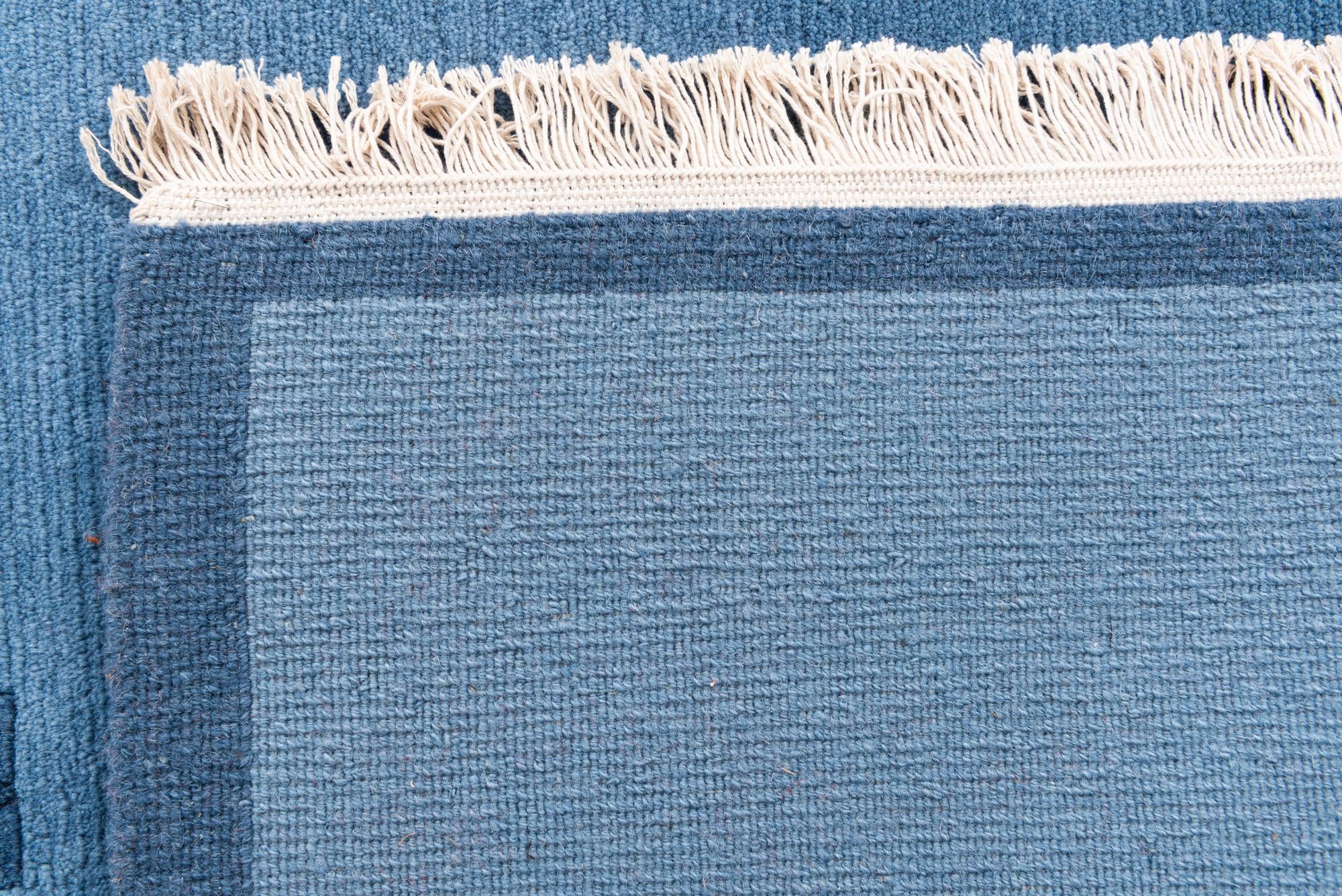4' 8 x 6' 6 Hand Knotted Nepal Wool Rug