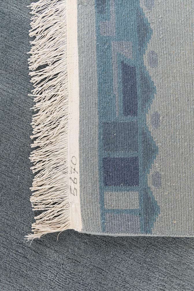 7' 7 x 8' 11 Hand Knotted Nepal Wool Rug