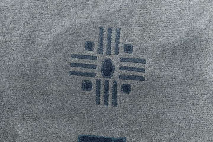 7' 7 x 8' 11 Hand Knotted Nepal Wool Rug