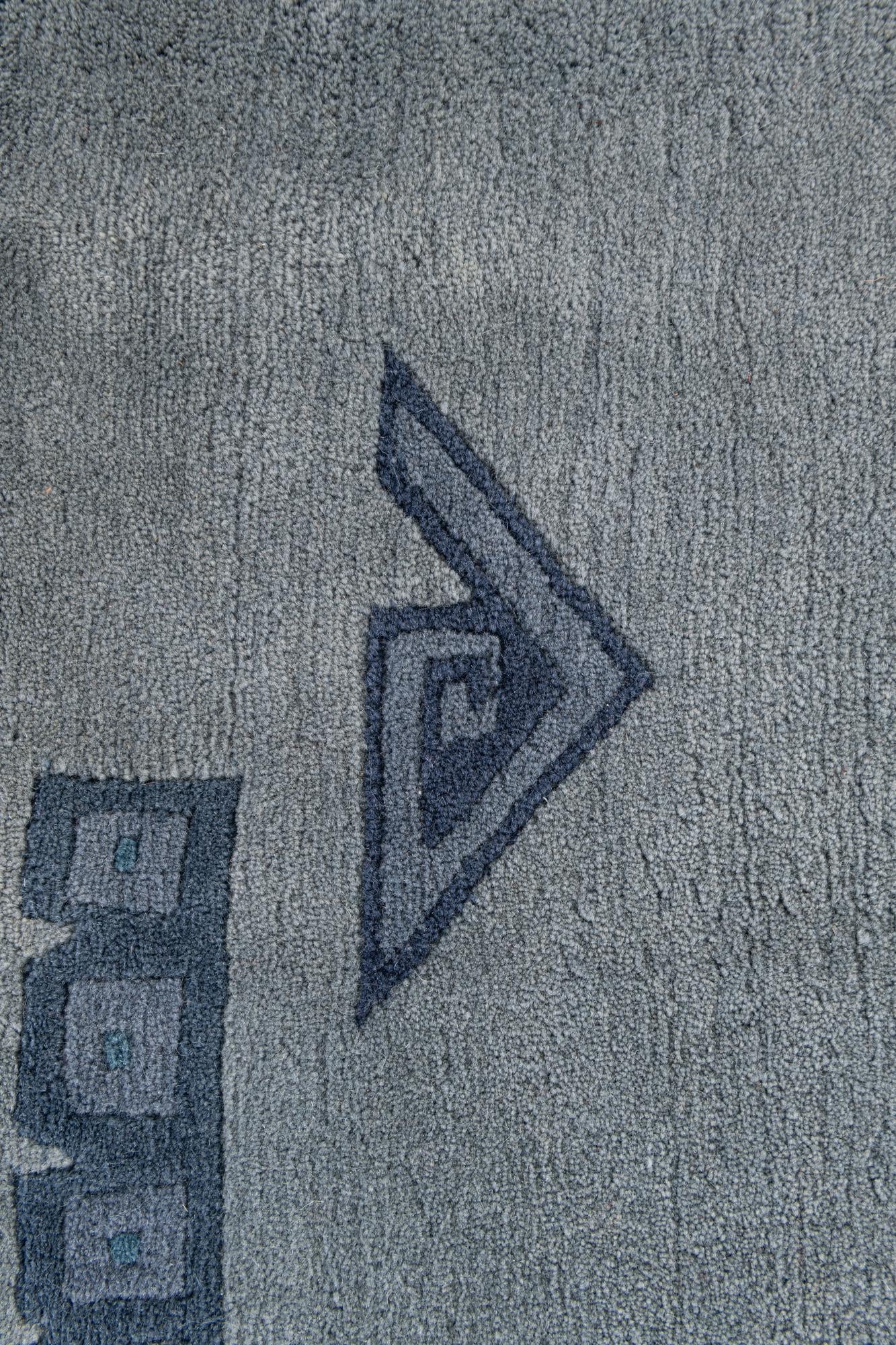 7' 7 x 8' 11 Hand Knotted Nepal Wool Rug