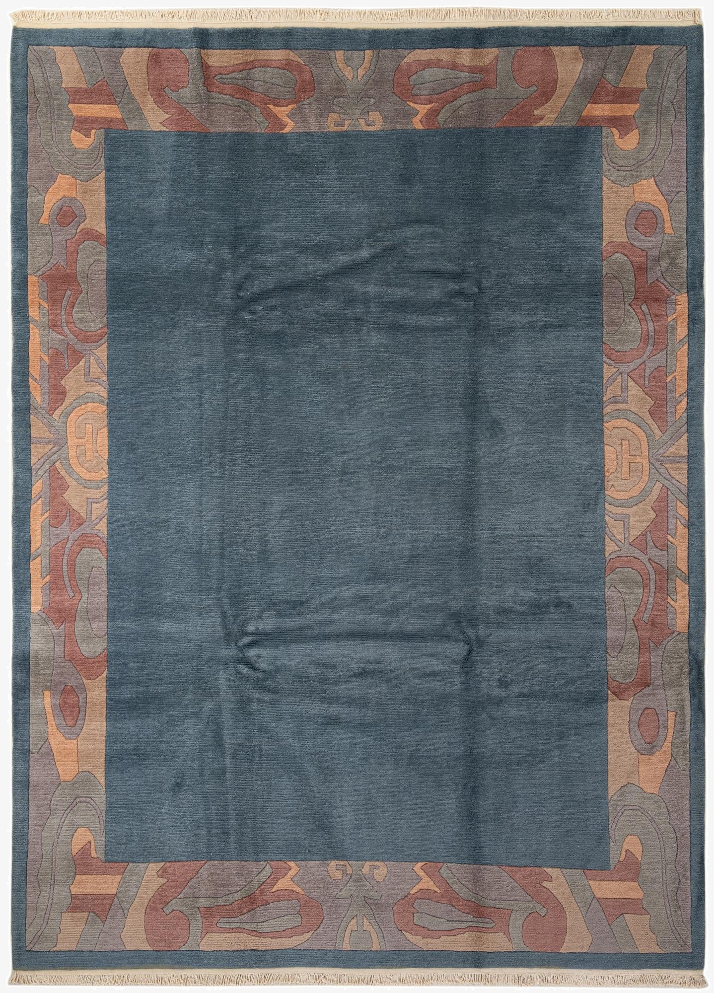 8' 5 x 11' 3  Hand Knotted Nepal Wool Rug