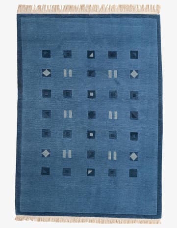 4' 8 x 6' 6 Hand Knotted Nepal Wool Rug