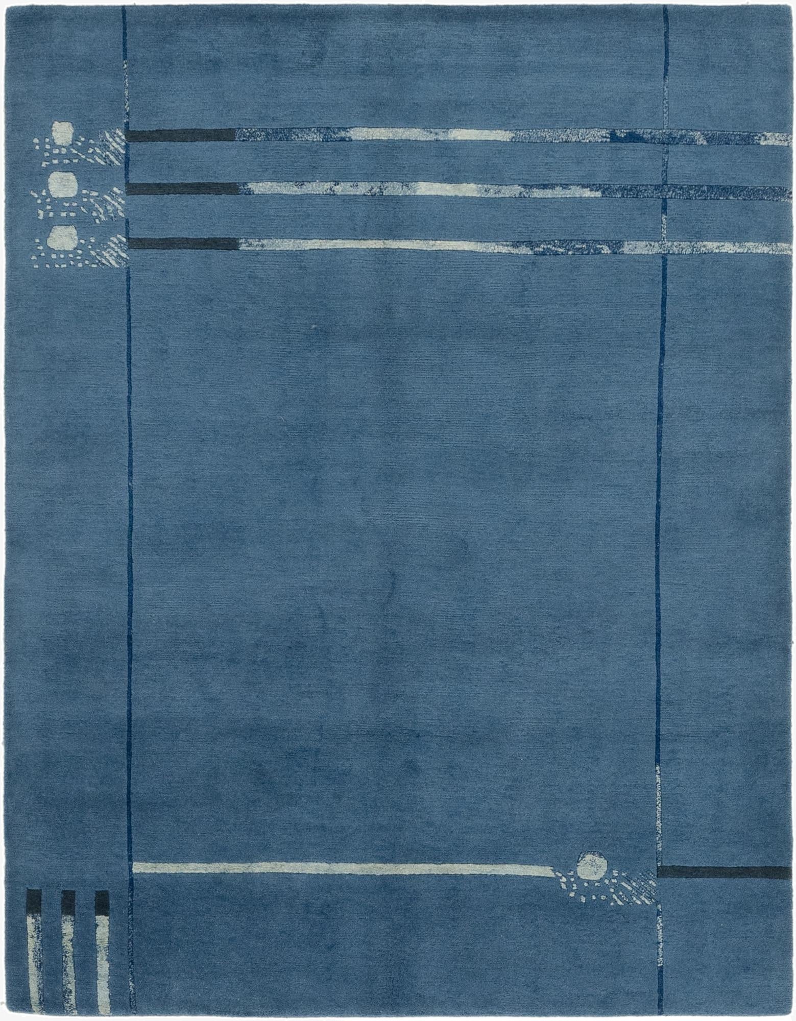  5' x 6' 5  Hand Knotted Nepal Rug