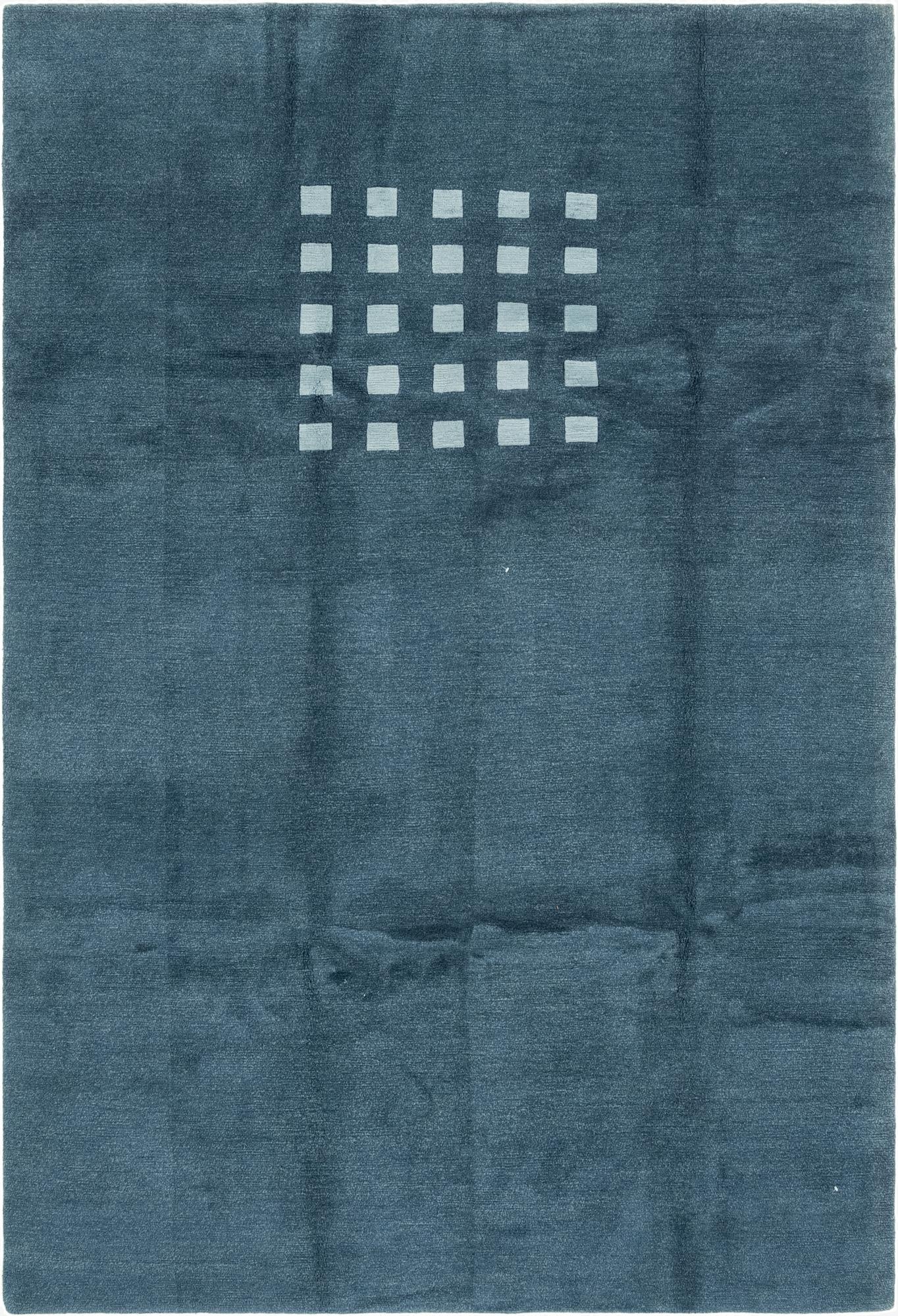 6' 7 x 9' 7  Hand Knotted Nepal Wool Rug