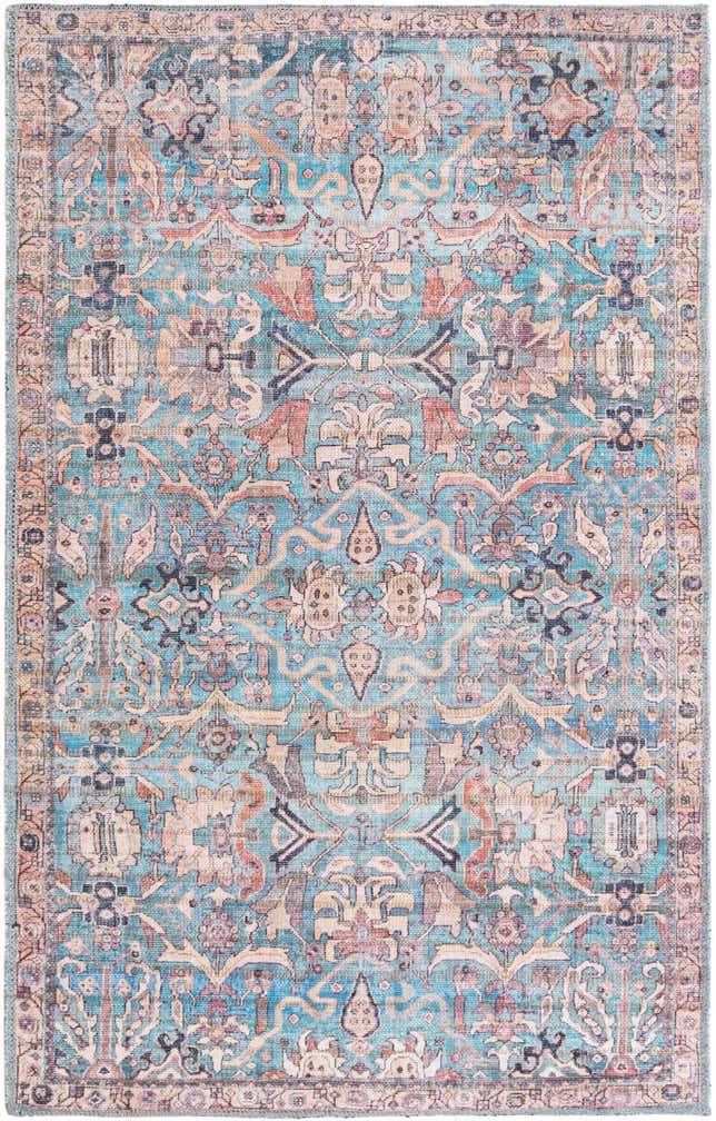 3' 3 x 5' 3 Washable Nostalgia Rug