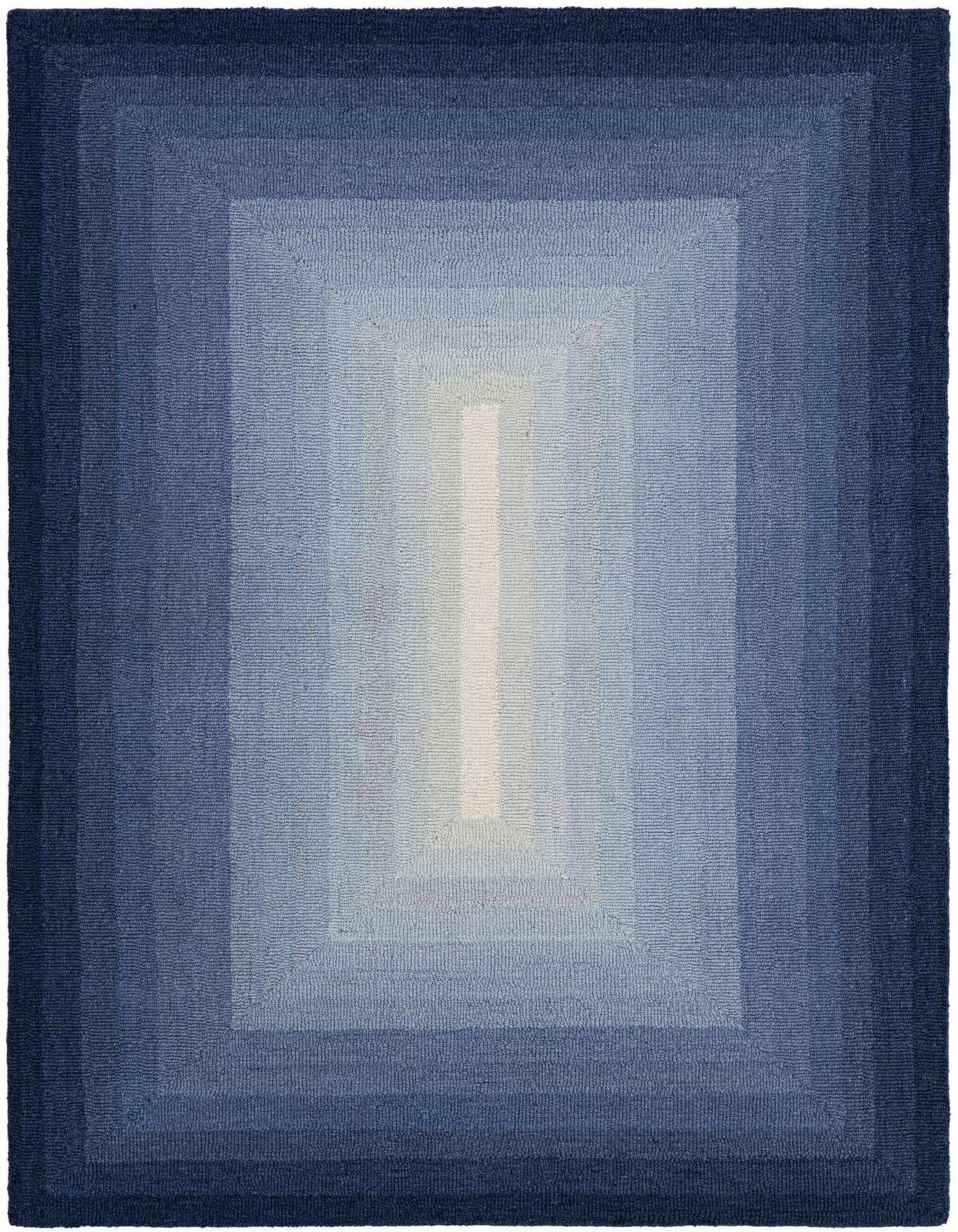 4' 1 x 6' 1 Ombre Wool Rug